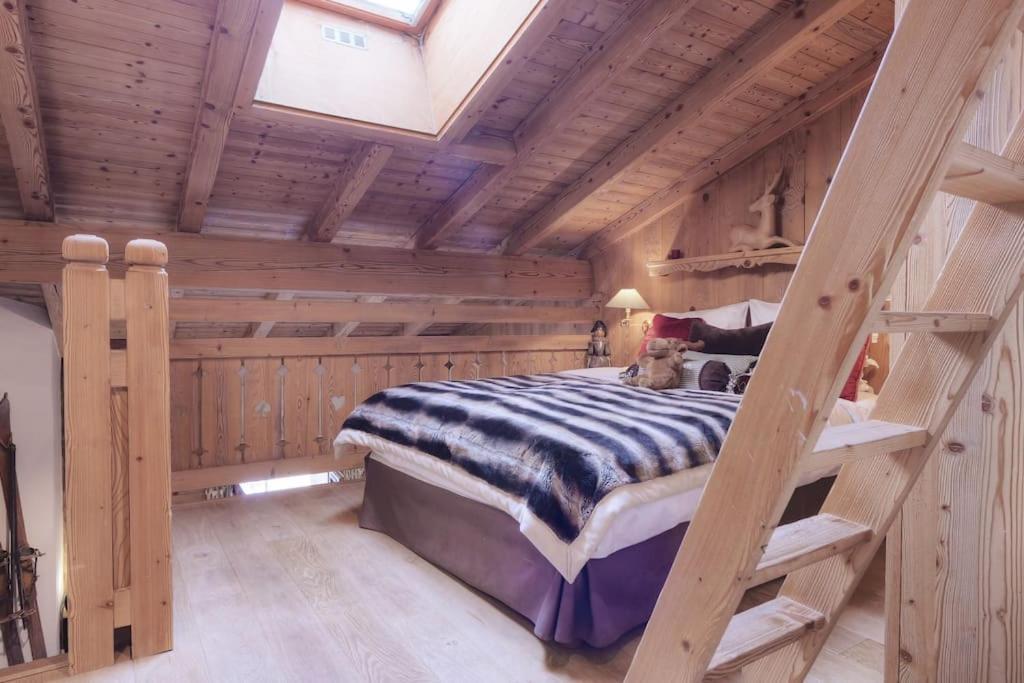 Duplex Chaleureux Au Coeur De Megeve 2 P公寓 外观 照片