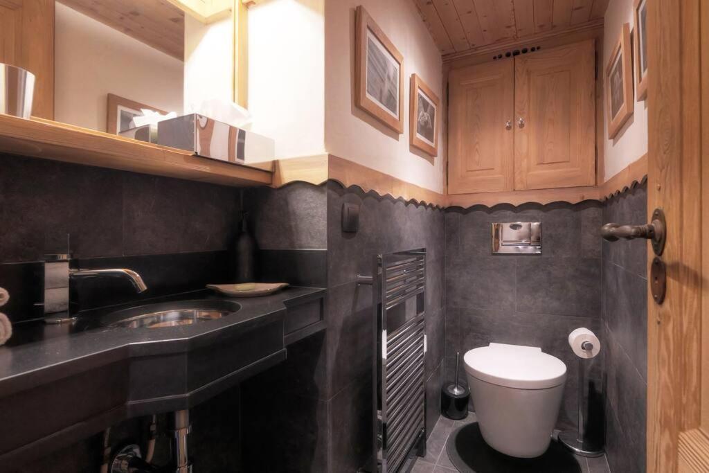 Duplex Chaleureux Au Coeur De Megeve 2 P公寓 外观 照片